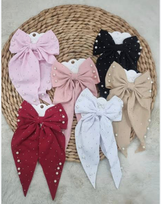 Imported alligator bows