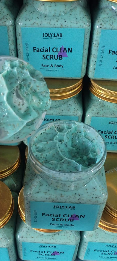 50 Ml face and body scrub jar