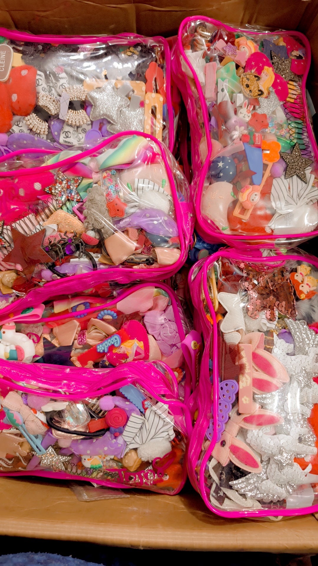 Half kg hair accessories Bag