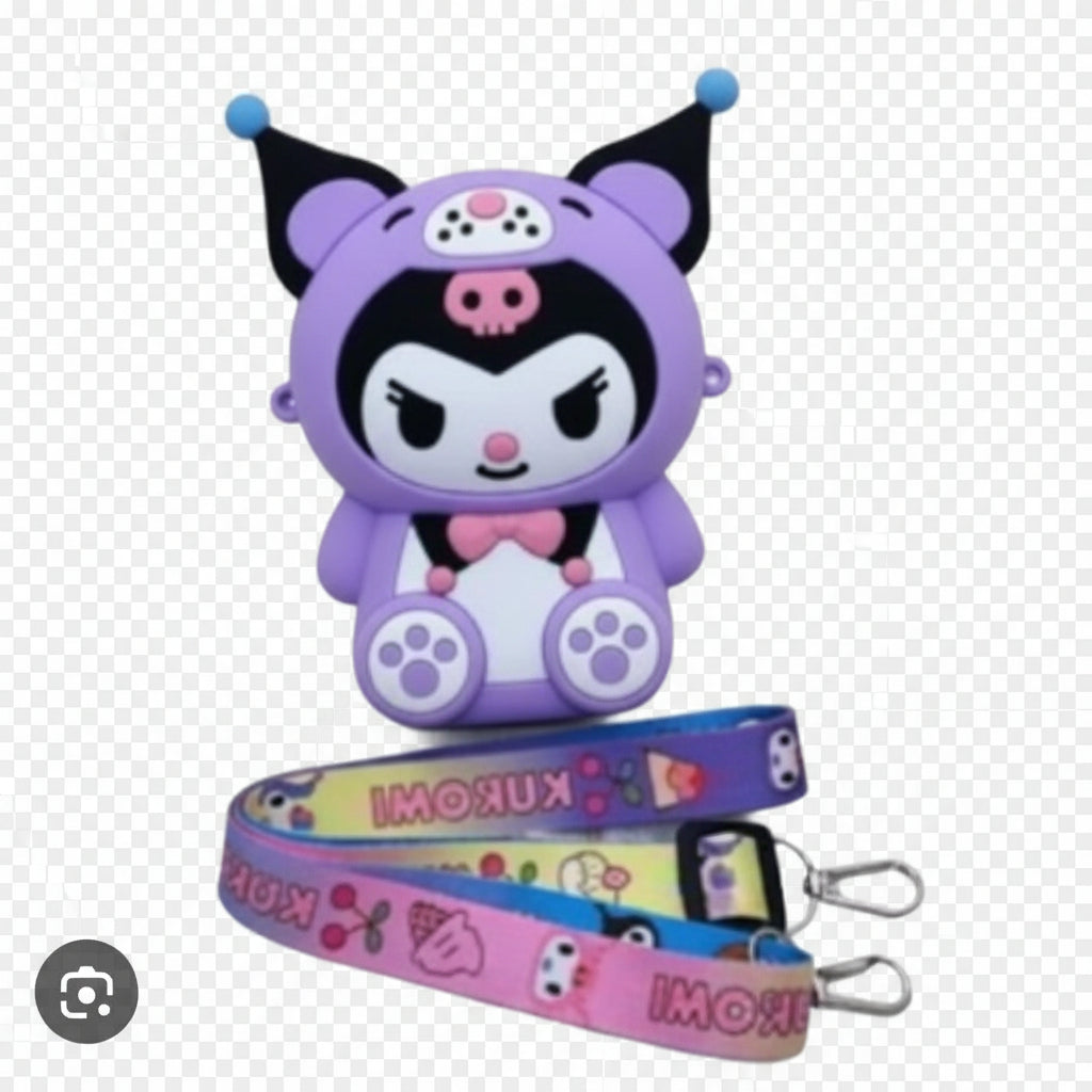 Multifunctional kuromi silicon bag