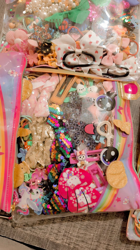 HALF KG HAIR ACCESSORIES BAG