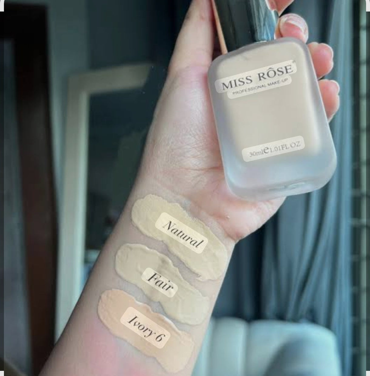 Missrose high coverage Foundation