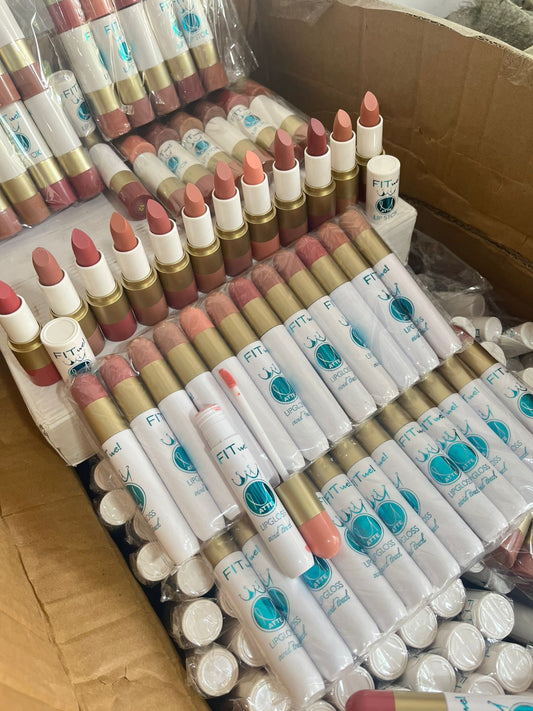 Fit Me lipstick and lipgloss