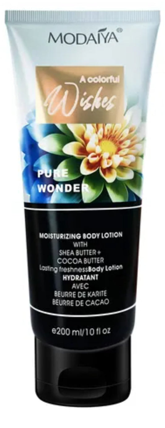 Pair of body lotion and body cream