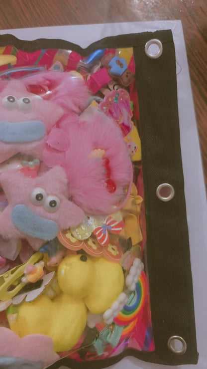 300 Grams mix hair accessories bag