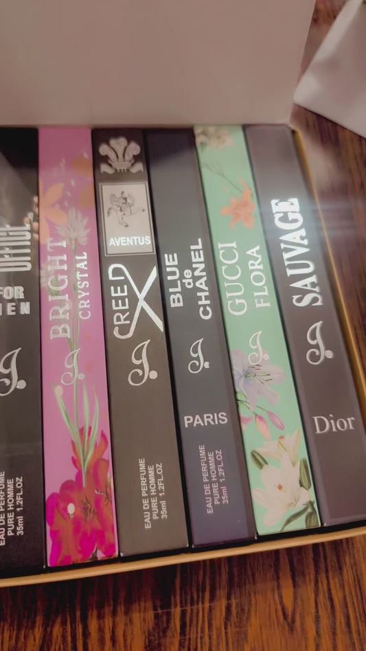 6 pieces perfume box 35 ml(master copy)
