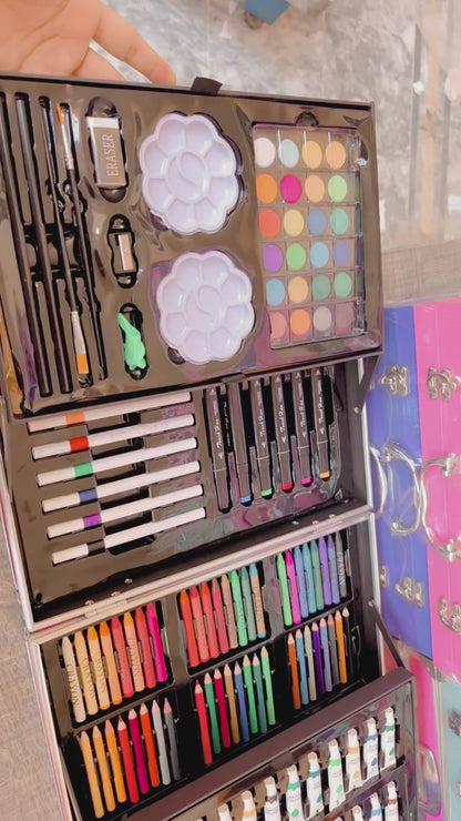 145 pieces of art set (brief cast style)