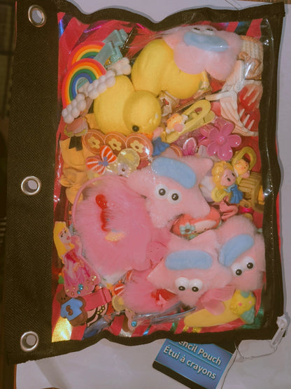 300 Grams mix hair accessories bag