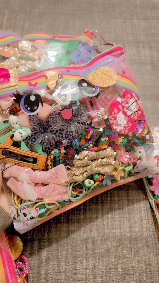HALF KG HAIR ACCESSORIES BAG