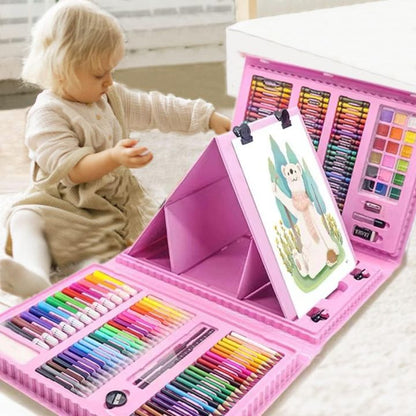 208 PIECES COLOURING/PAINTING SET
