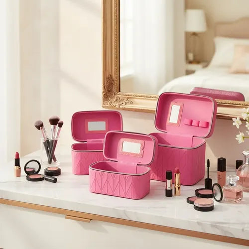 3 piece Set of makeup Vanity
