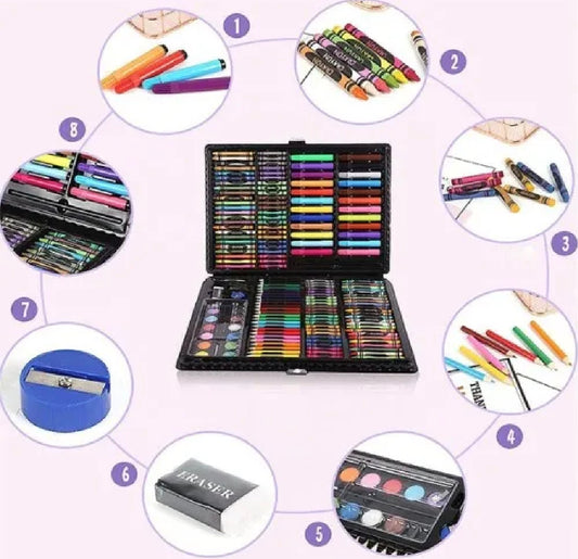 168 pieces colouring kit