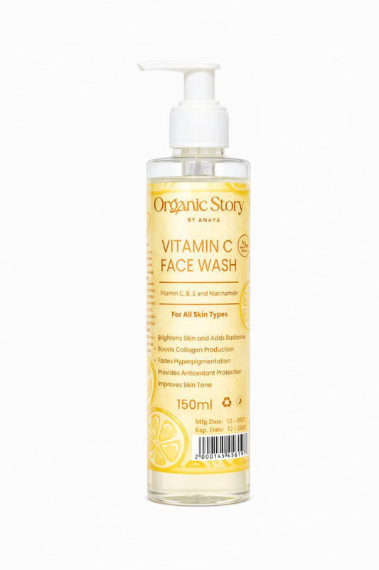 Vitamin C face wash ( pure organic)