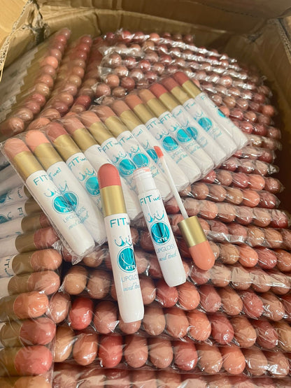 Fit Me lipstick and lipgloss