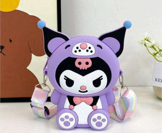 Multifunctional kuromi silicon bag