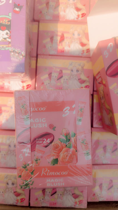 Magic liquid blush