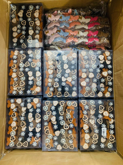 Imported plastic fur mix catchers