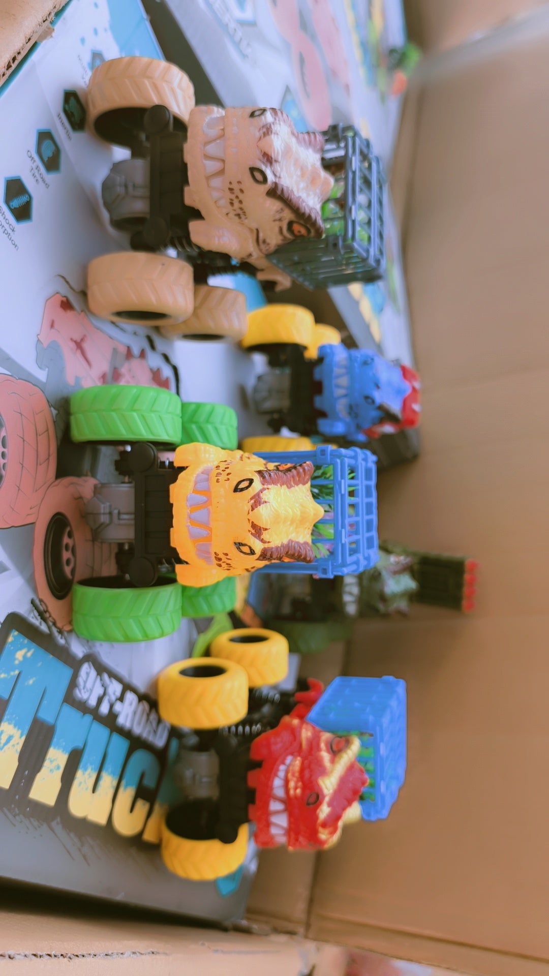 Inertial monster truck