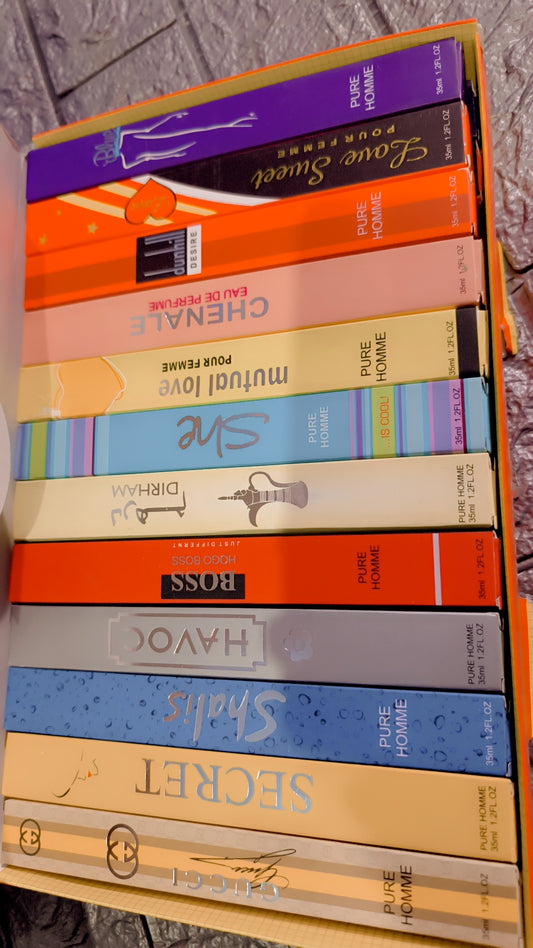 Mix pen perfume box 35 ml (24 pieces)