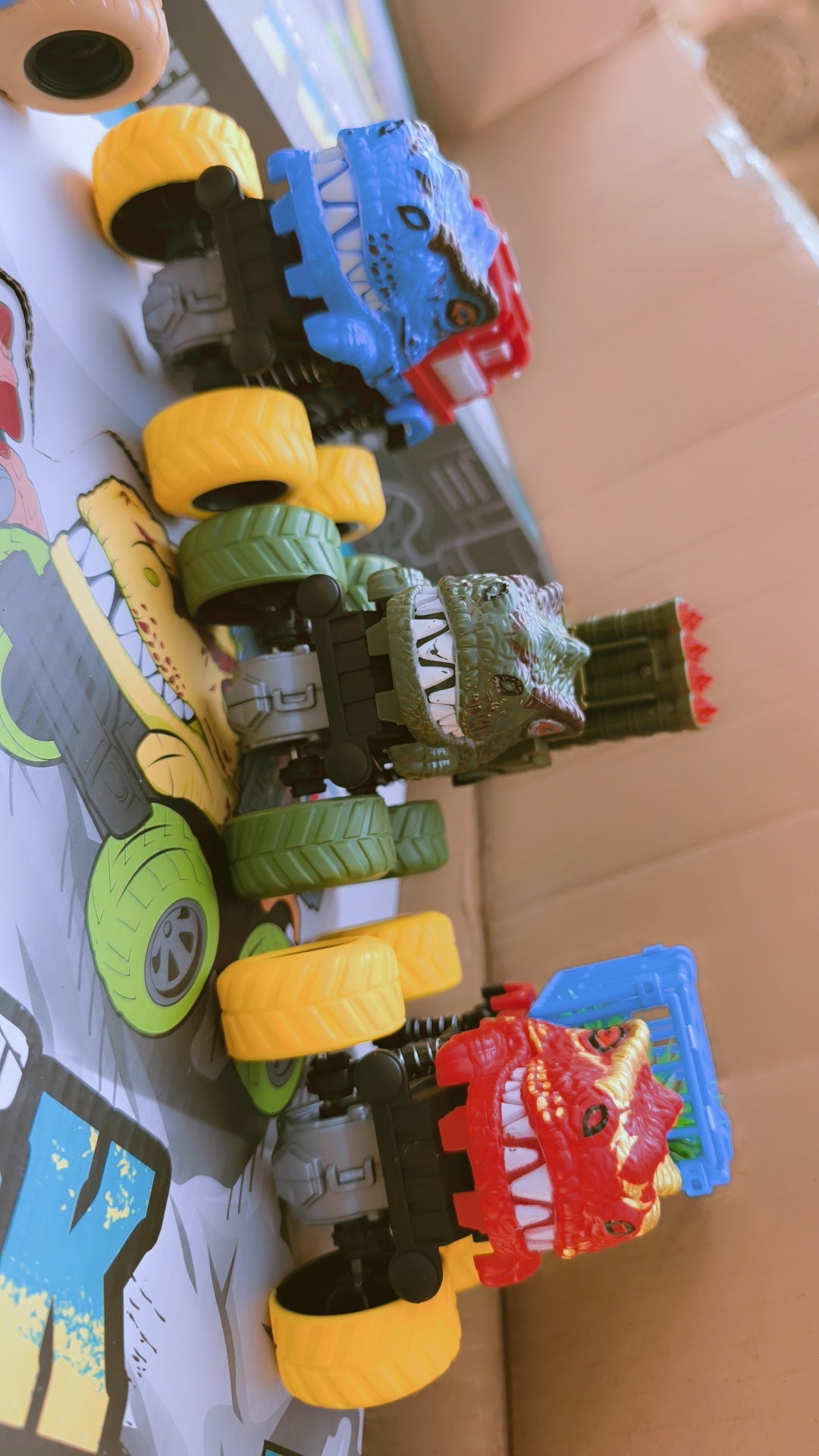 Inertial monster truck