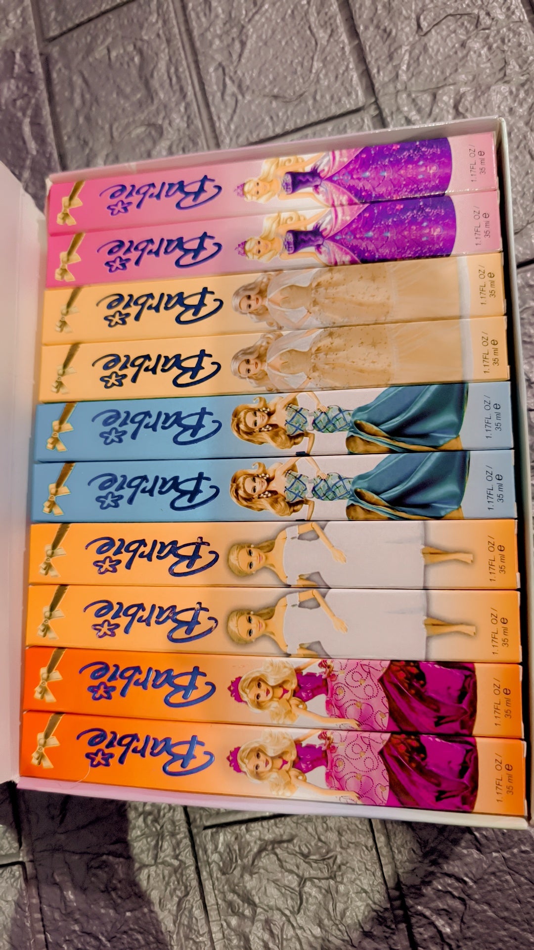 Barbie pen perfume box 35ml (20 pieces)