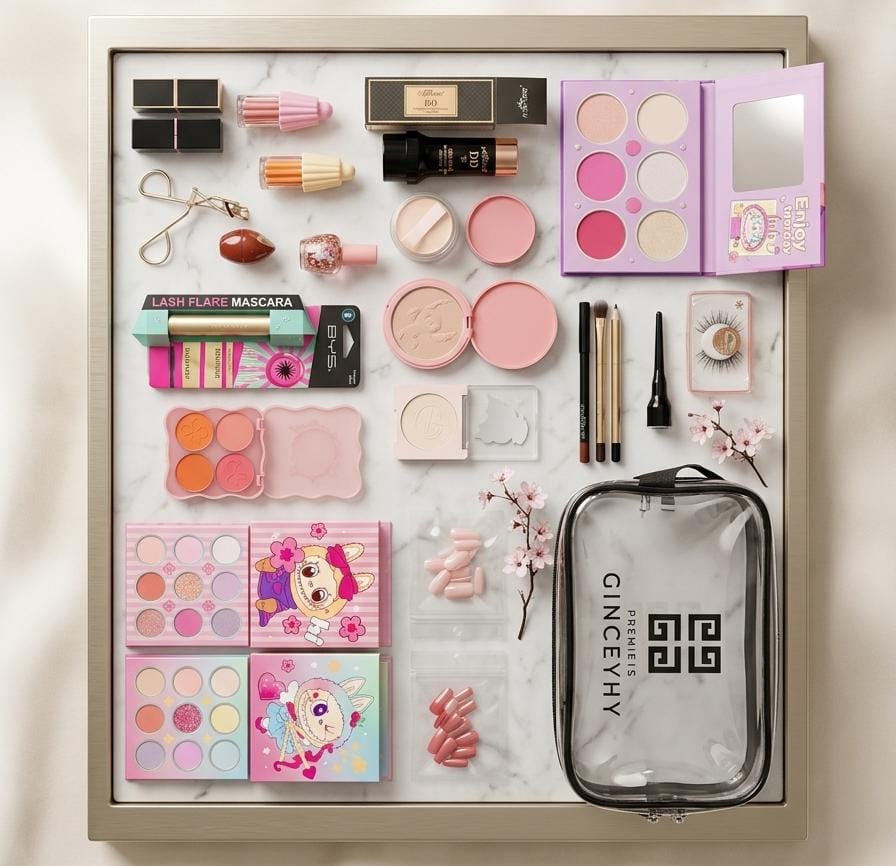 1 kg Makeup including all basic makeup items