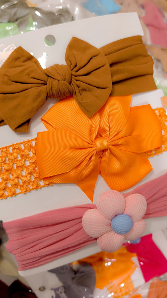 Half kg Soft head bands ( 7 cards in one kg, each card has 3 bands)