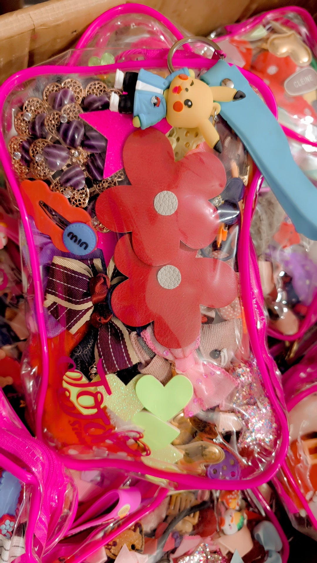 Half kg hair accessories Bag