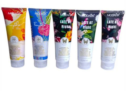 Pair of body lotion and body cream