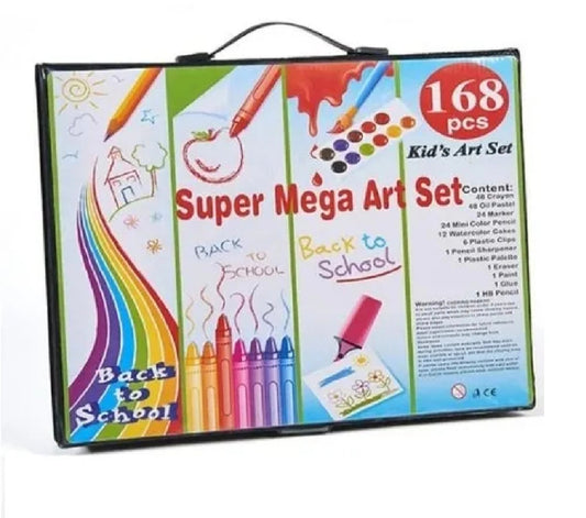 168 pieces colouring kit