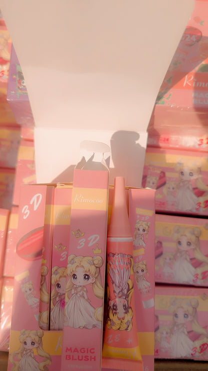 Magic liquid blush