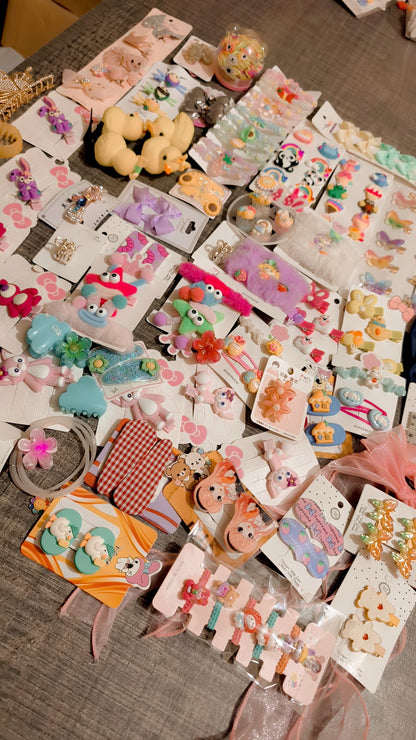 Imported Character mix hair accessories