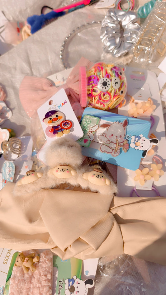 Imported Character mix hair accessories