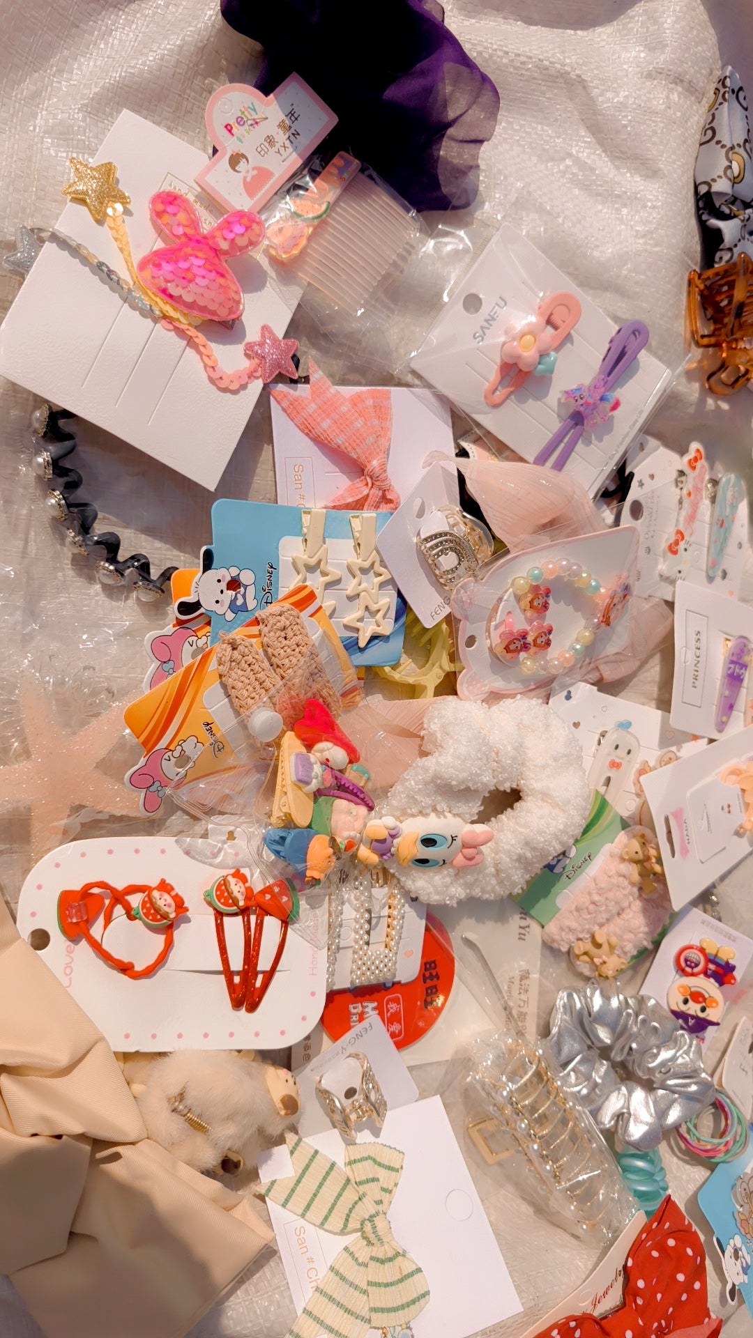 Imported Character mix hair accessories