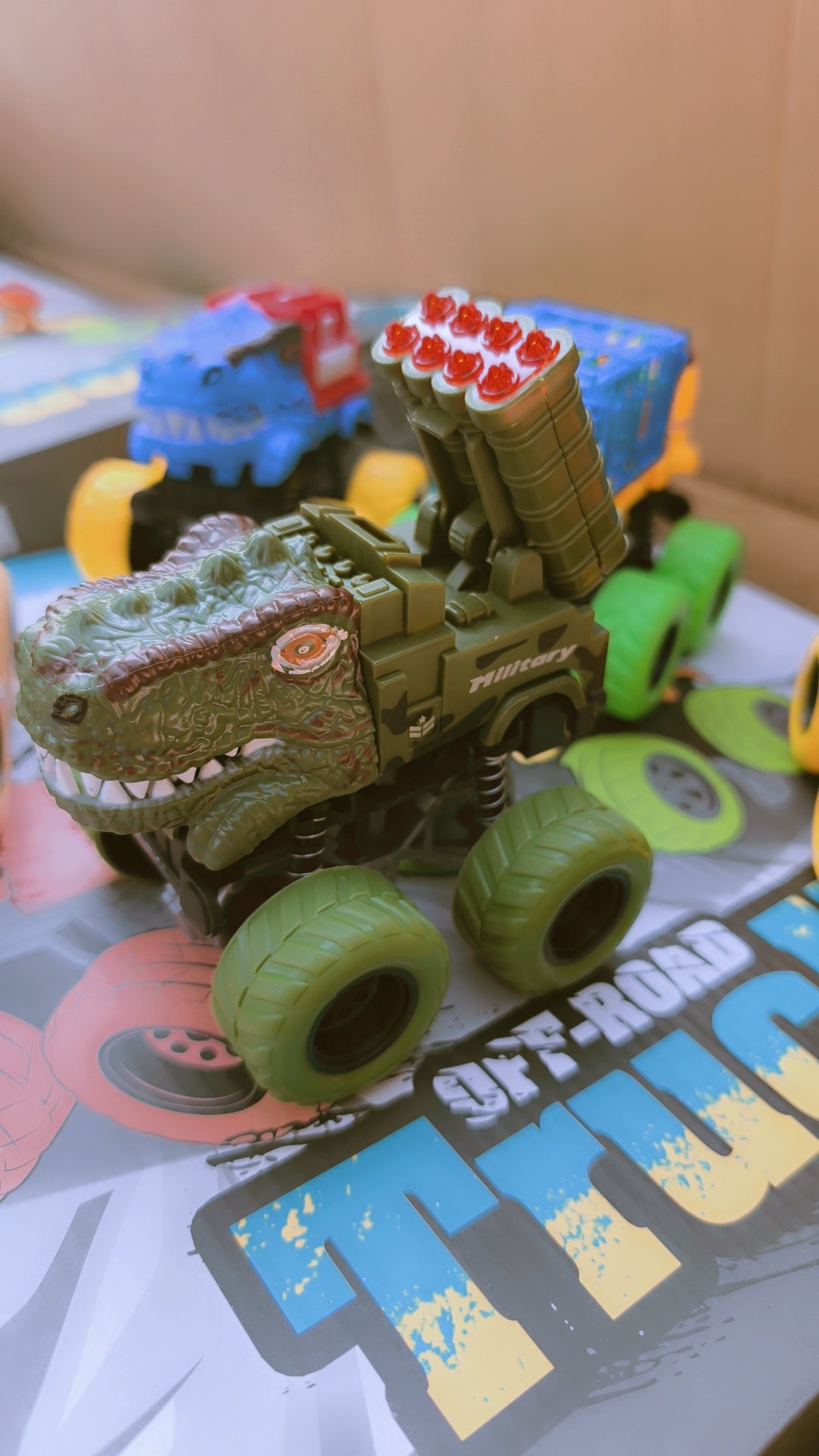 Inertial monster truck