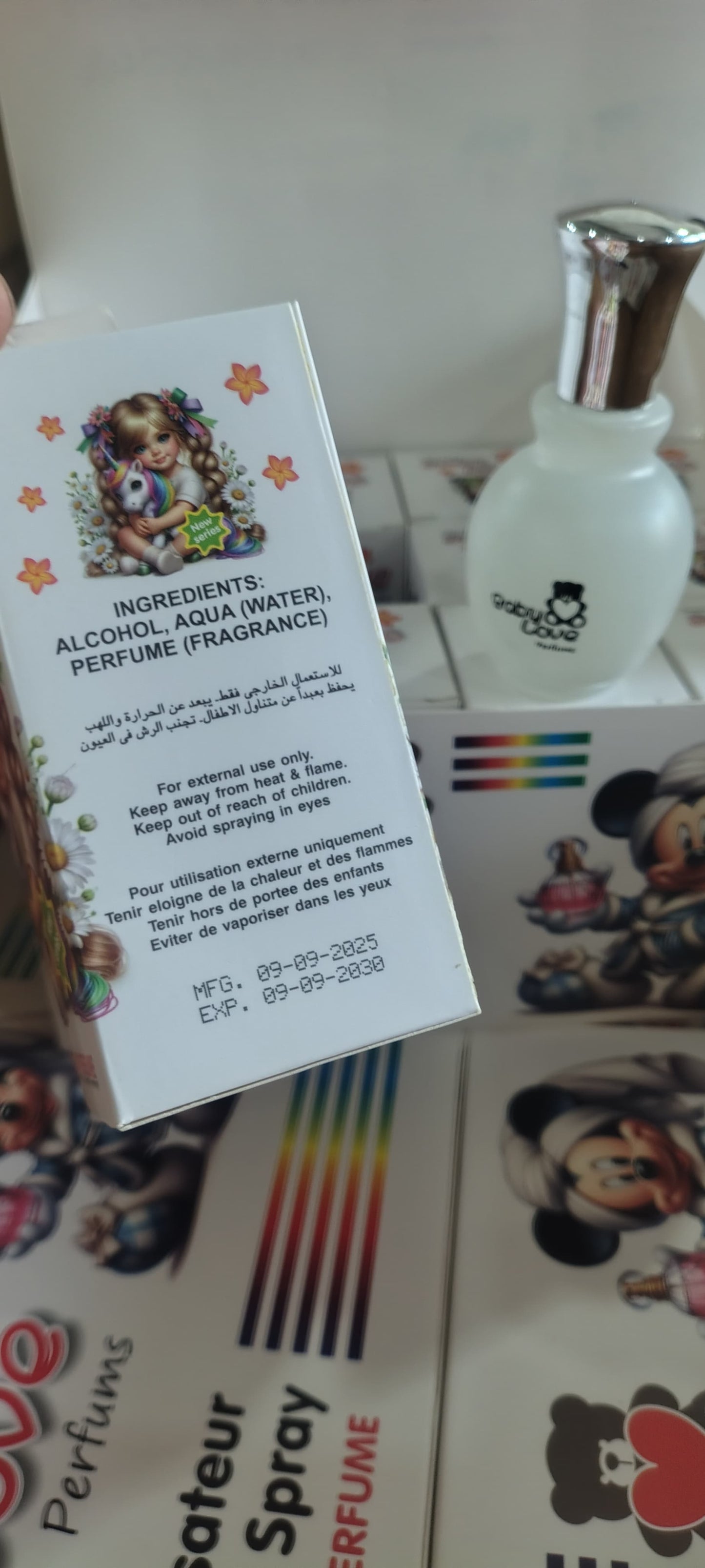 Baby love natural perfume/ spray 50 Ml