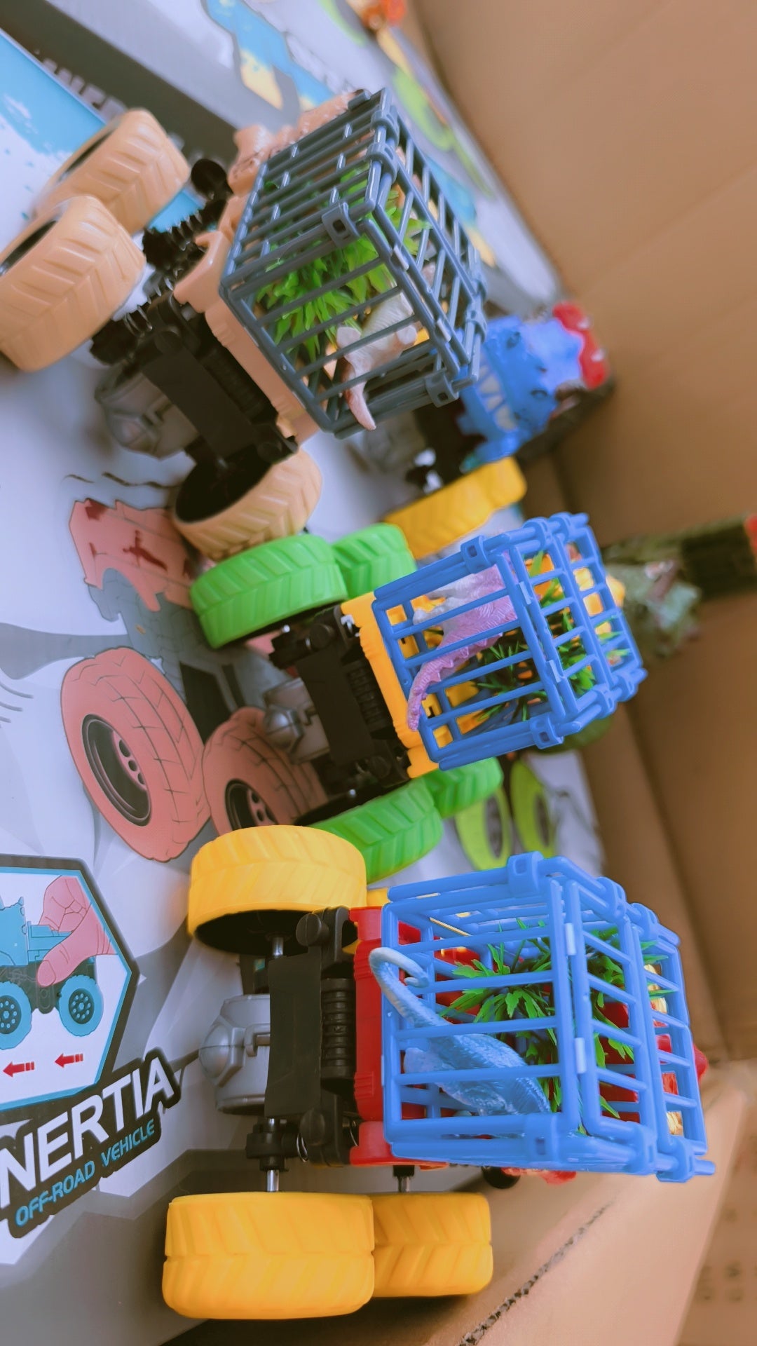 Inertial monster truck