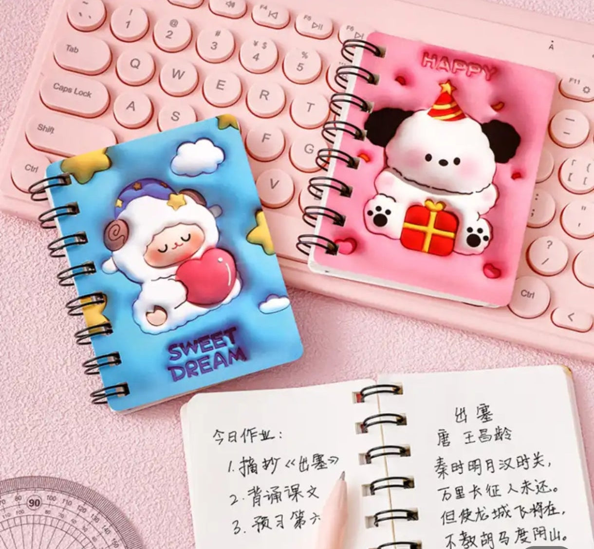 Deal of 3 character dairies (2 small diaries + 1 big dairy)