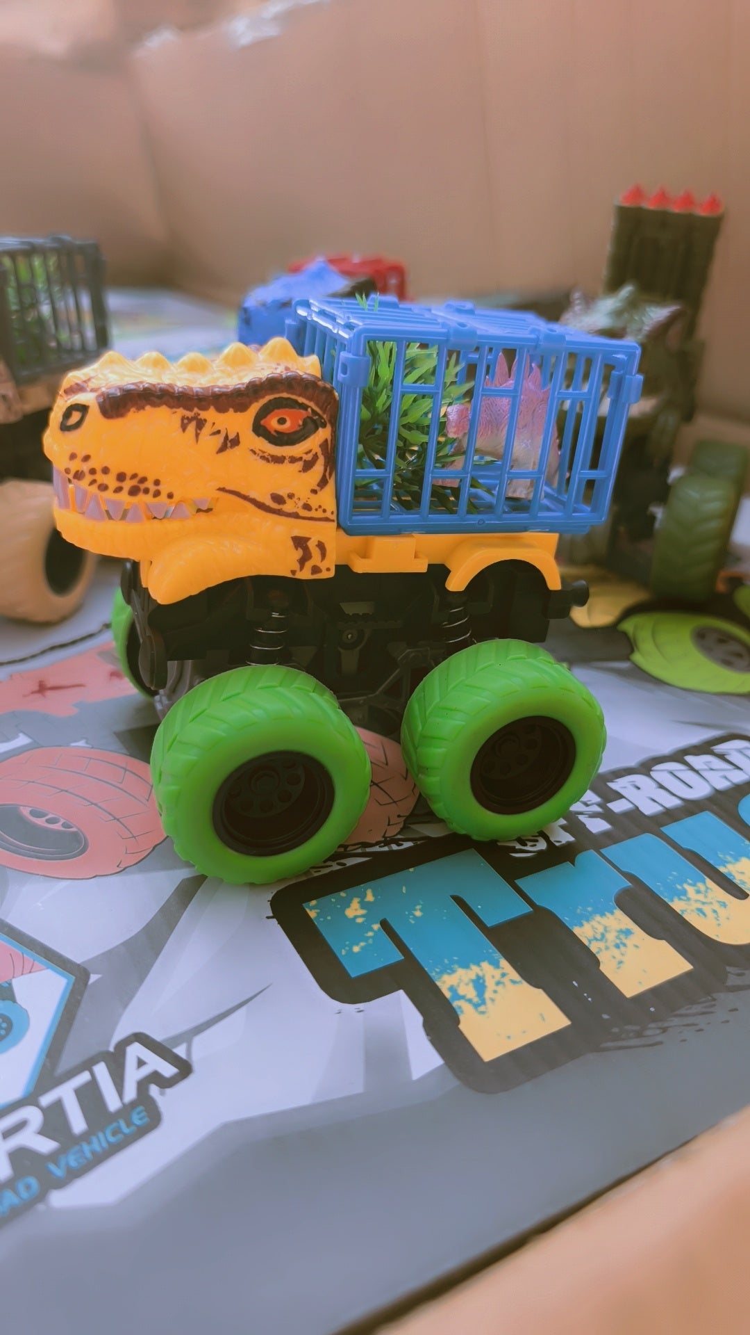 Inertial monster truck