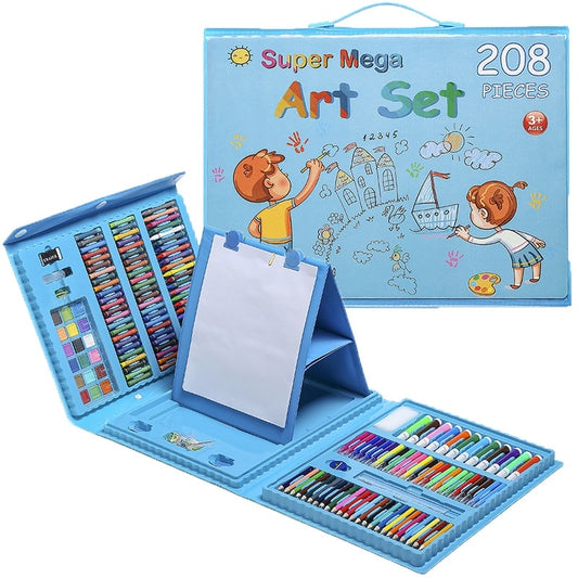 208 PIECES COLOURING/PAINTING SET