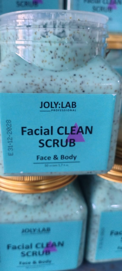50 Ml face and body scrub jar