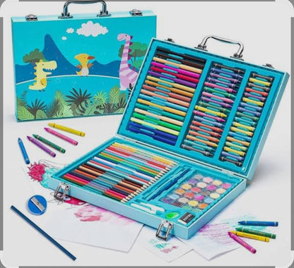 128 pieces of art kit (brief case style)