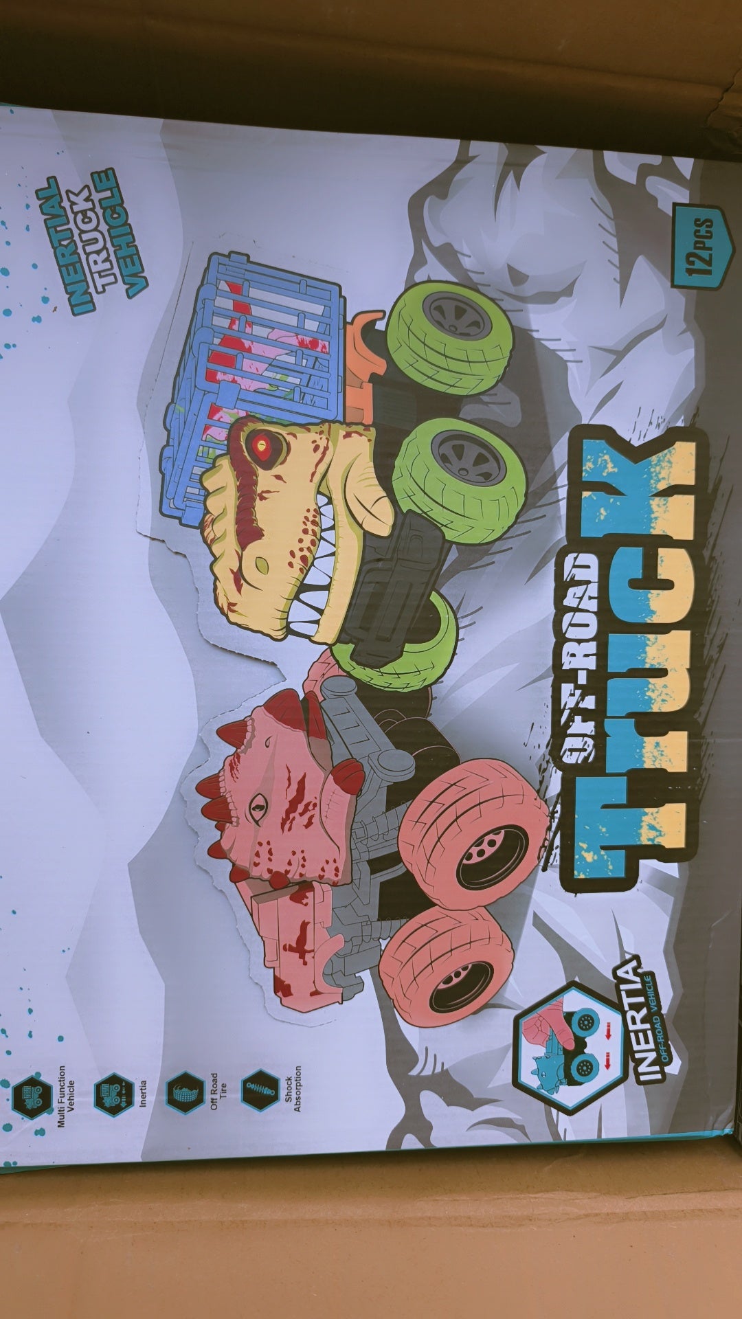 Inertial monster truck